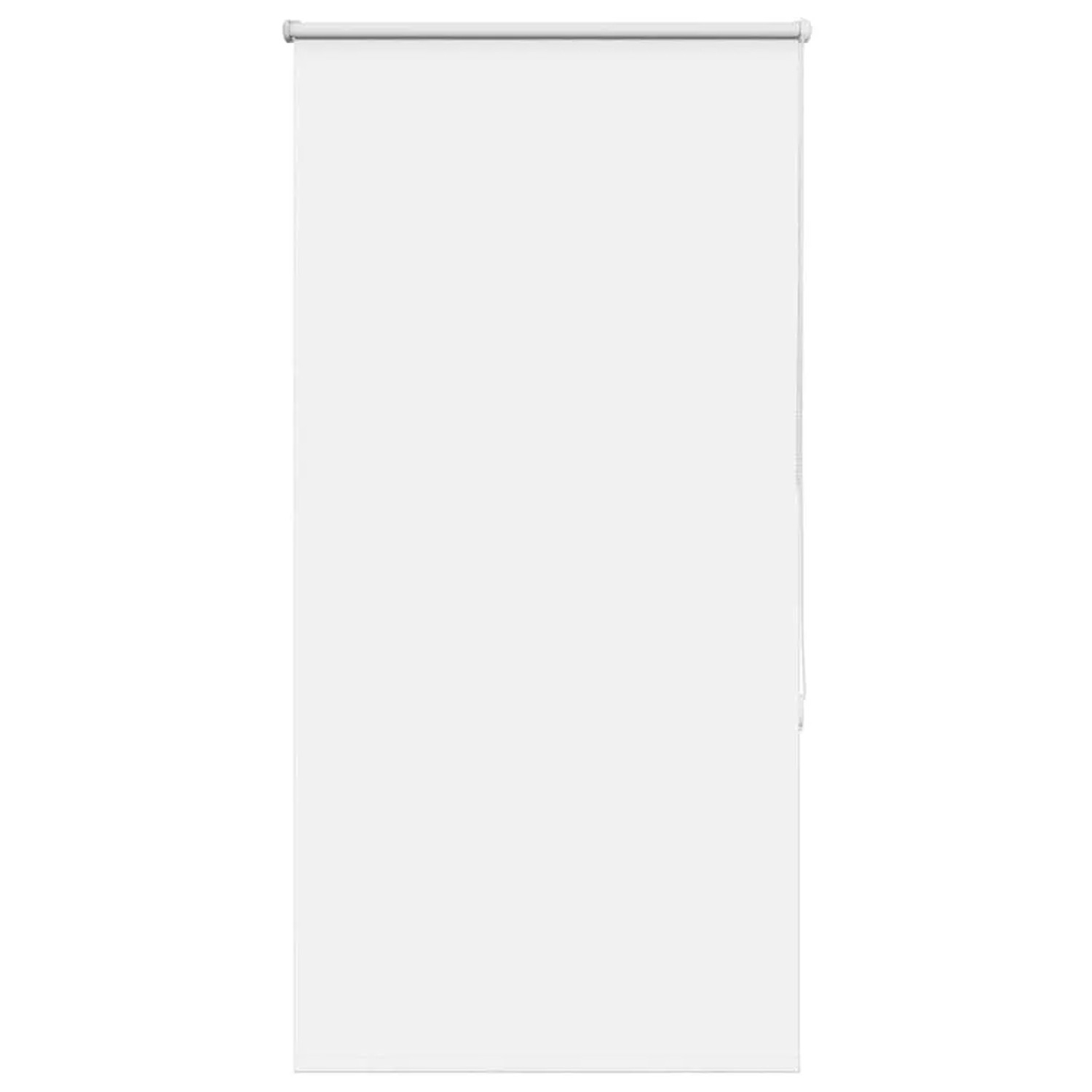 vidaXL Verdunkelungsrollo Weiß 65x175cm Stoffbreite 60,7 cm Polyester 4011927