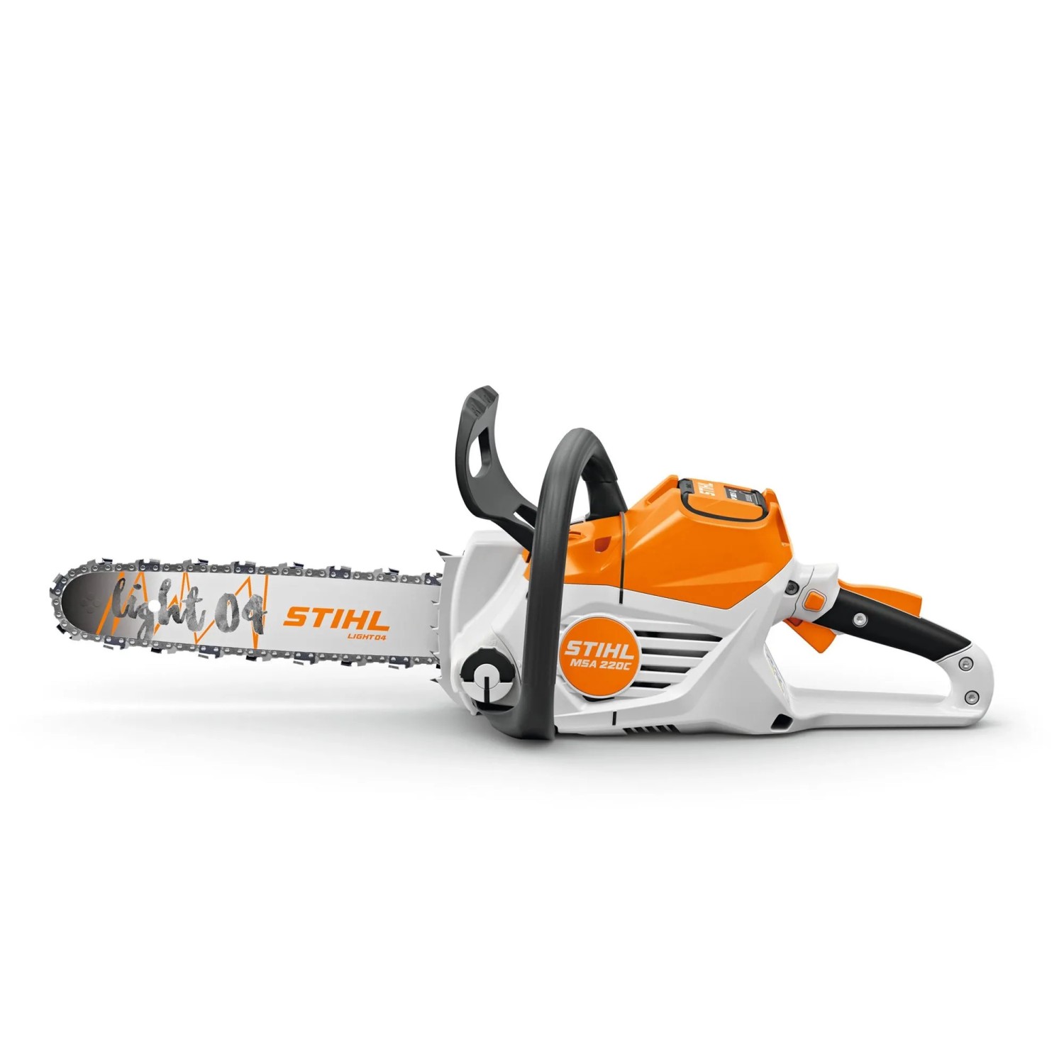 Stihl Akku-Motorsäge MSA 220 C-B ohne Akku und Ladegerät 40 cm Orange-Grau