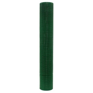ECD Germany Volierendraht Grün 1m x 25m 12x12mm Masche 0,7mm Stahl