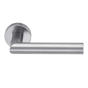 Novadoors Türgriff Nova Mio, rosettenlos, Edelstahl, für Innentüren.