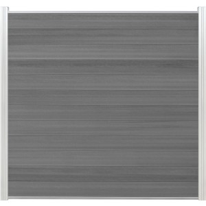 Elephant Cora Line Zaunbretter, 6er Set, grau, für Sichtschutzzäune.