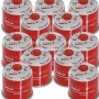 Evocamp Gaskartuschen, 12er-Set, 500g Butan/Propan für Campingkocher und Gasgrills.
