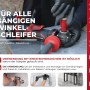 PROREGAL Diamant Bohrkronen-Set für Winkelschleifer, geeignet für Fliesen, Glas und Feinsteinzeug.