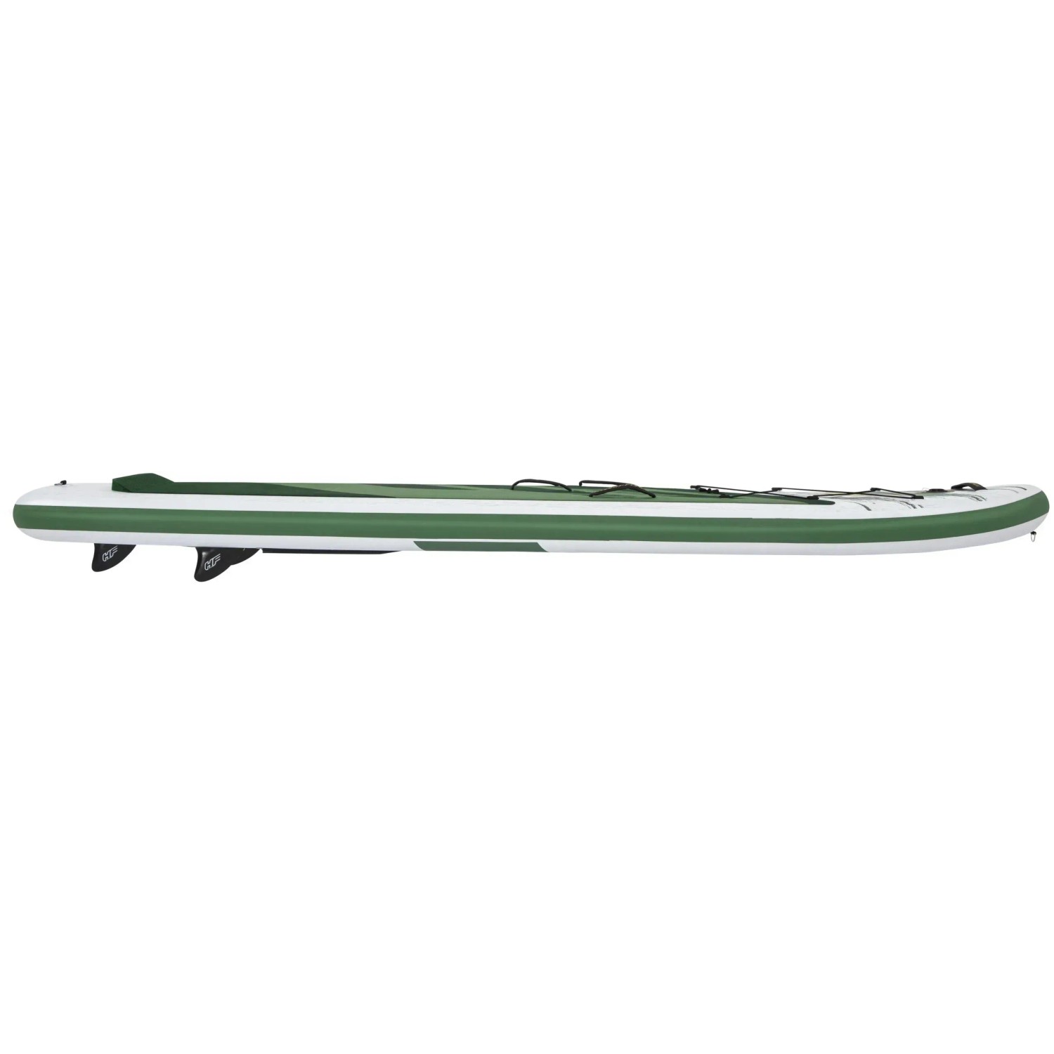 Bestway Hydro-Force SUP River Board Kahawai, 310 cm, grün-weiß, mit Paddel und Pumpe.