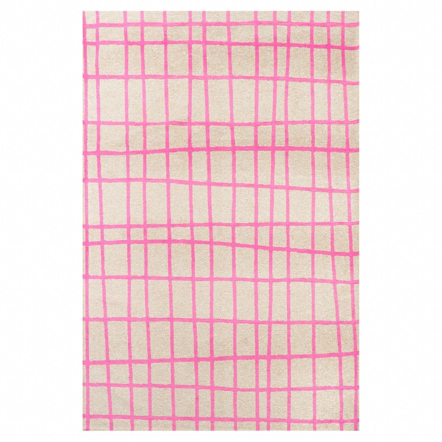Lola&Moi Teppich Hot Pink Rose 140x200cm
