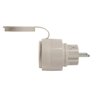 Shelly Smart-Stecker Outdoor Plug S Gen3 Beige