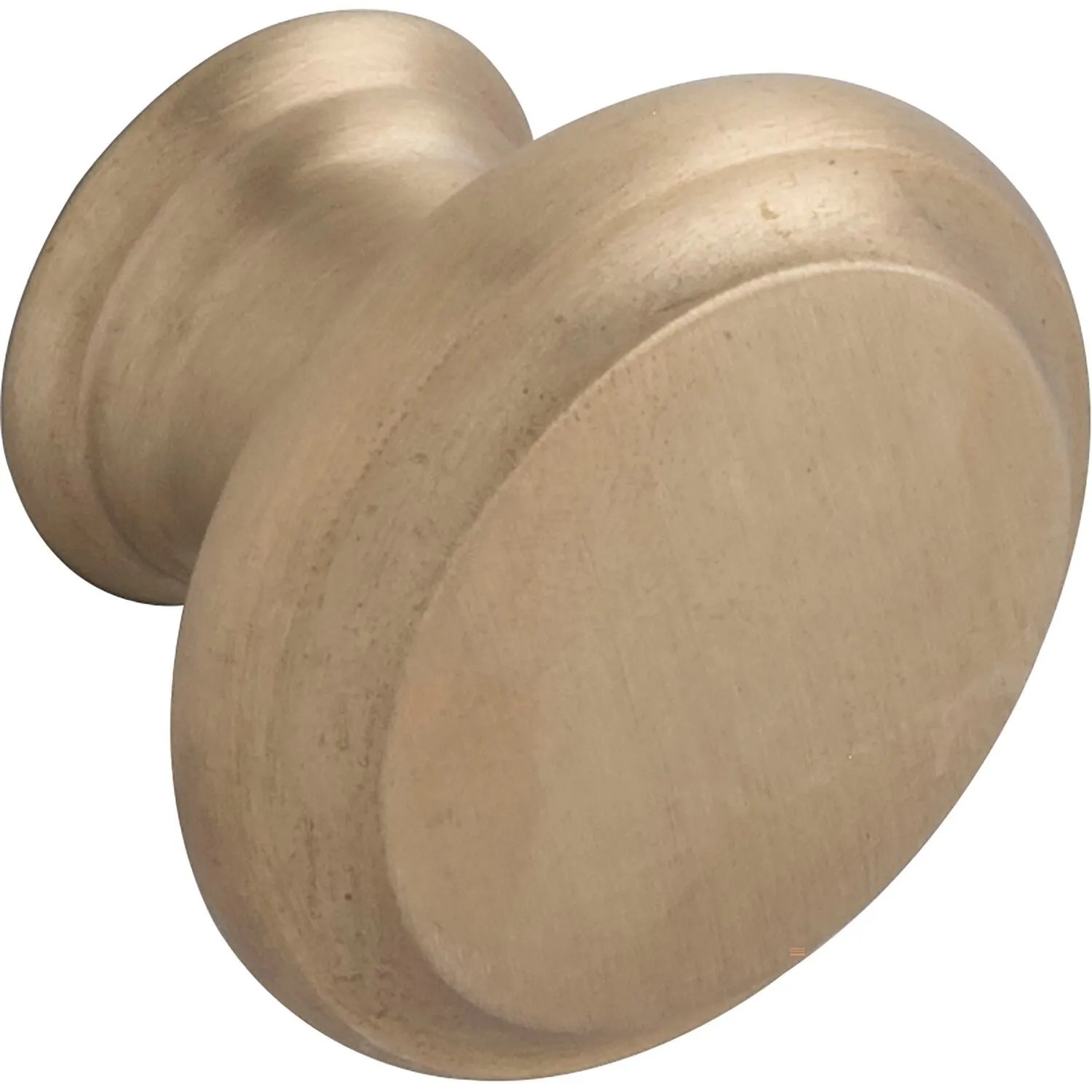 Technik Team Möbelknopf Pyra Ø 29 mm Tiefe 21 mm Messing Matt Gebürstet