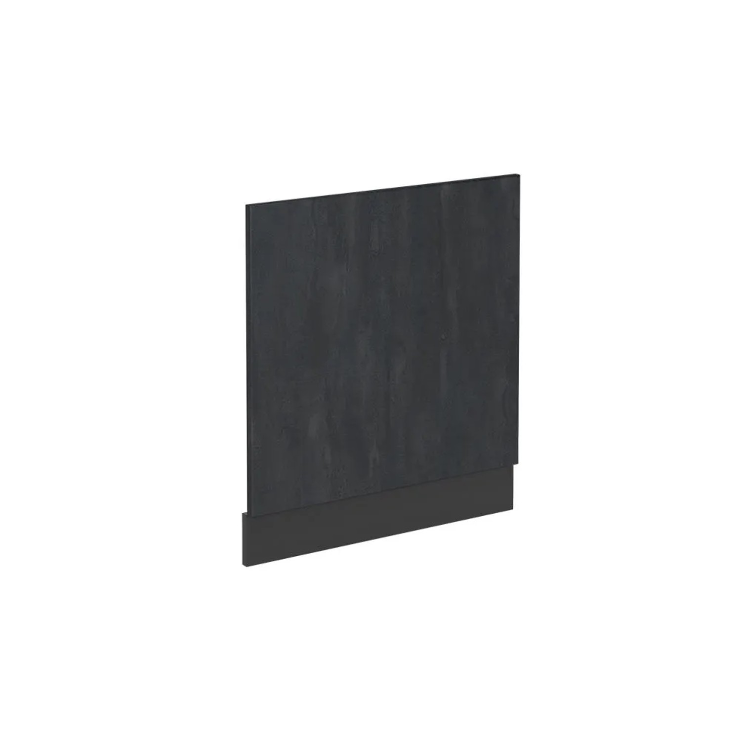 Vicco Frontblende R-Line Schwarz Beton Anthrazit 60 cm ohne Arbeitsplatte