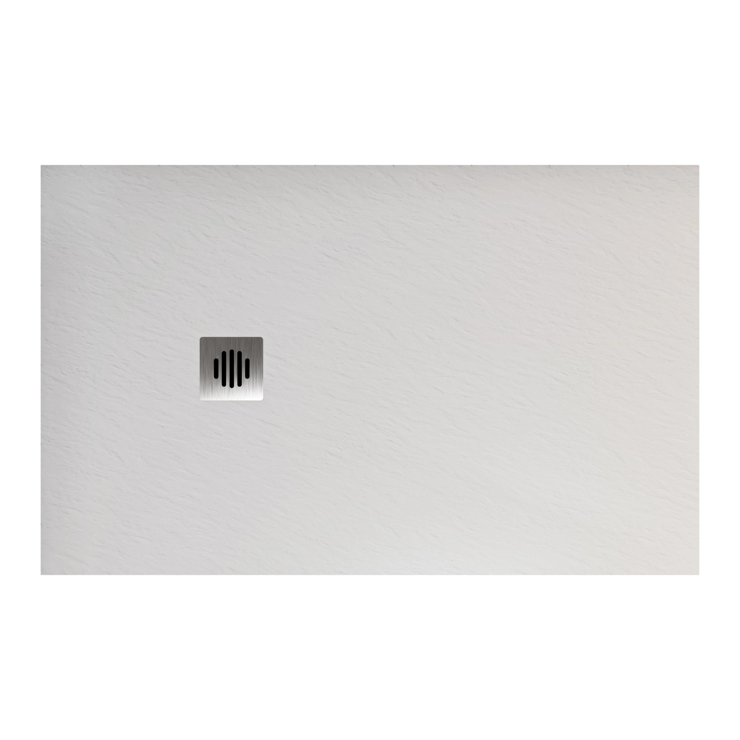 AICA 90 x 100cm Rechteck Duschtasse Weiß Schiefereffekt Duschwanne Für Dusc günstig online kaufen