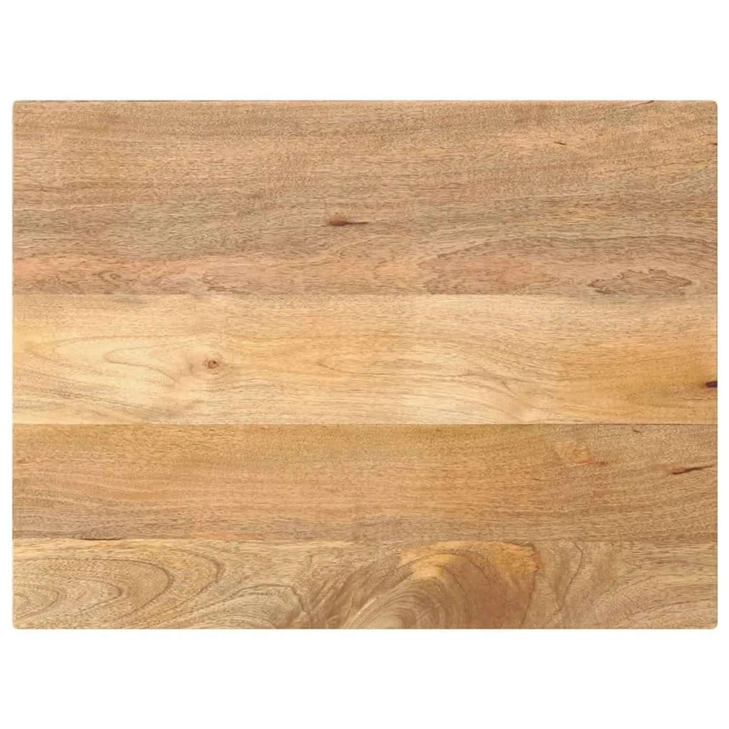 vidaXL Tischplatte 90x50x2,5 cm Rechteckig Massivholz Mango 371460