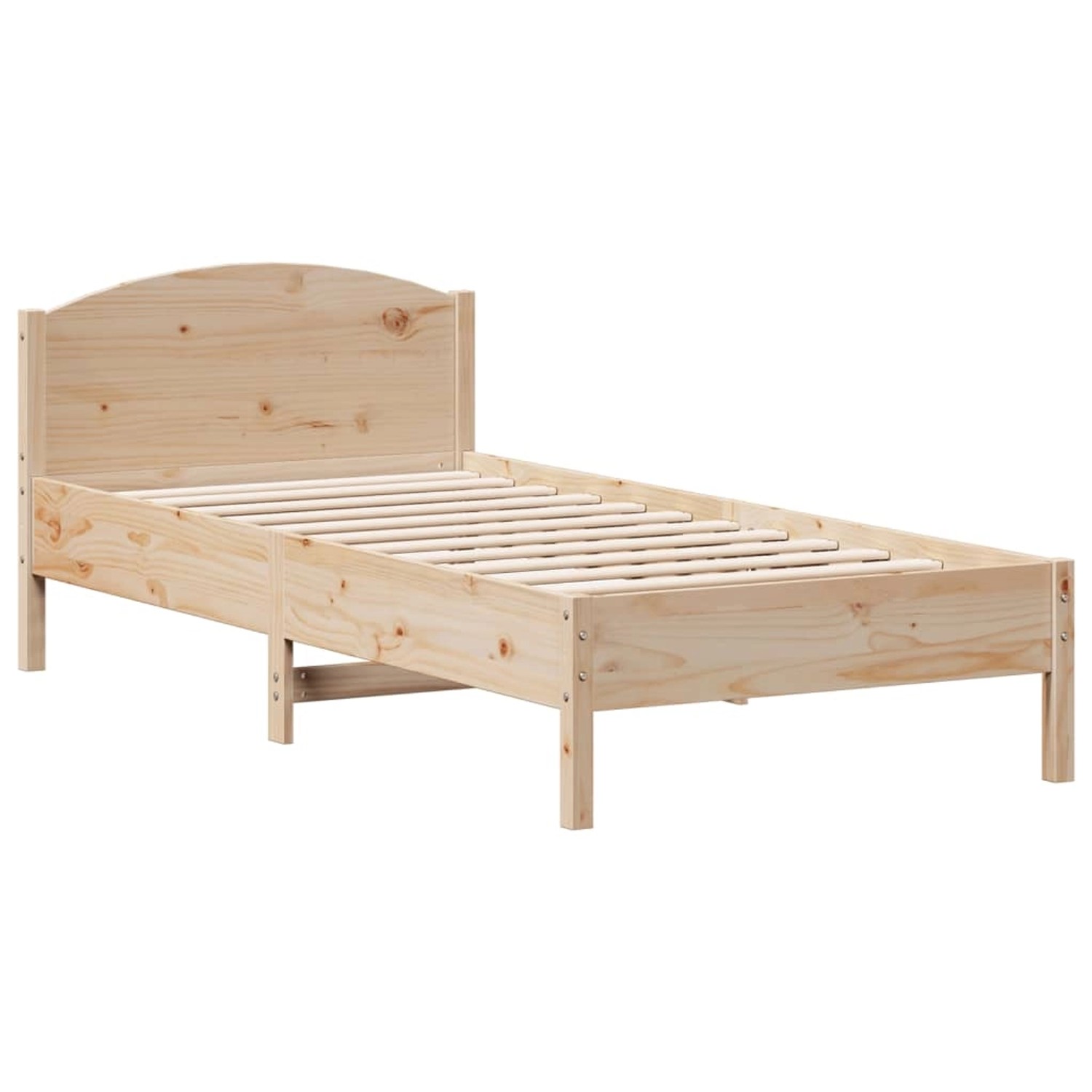 vidaXL Massivholzbett ohne Matratze 90x200 Kiefernholz 842618 günstig online kaufen