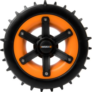 Worx Spike Räder WA0952 für Landroid Mähroboter, Zubehör für verbesserte Traktion.