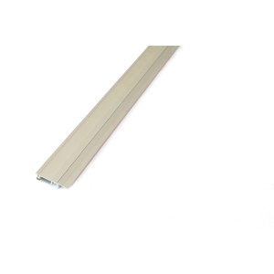 Dalsys Kabelkanal Fußboden, 1m, Aluminium, Silber. Kabeldurchführung für Elektroinstallation.