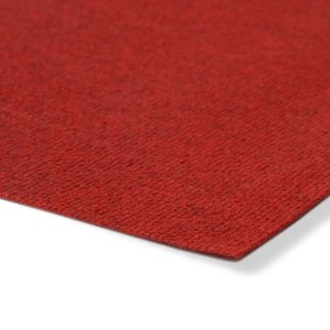 Floordirekt Messeteppich Sintra Pflegeleichter Gangläufer Rot Meliert 200 x 300 cm