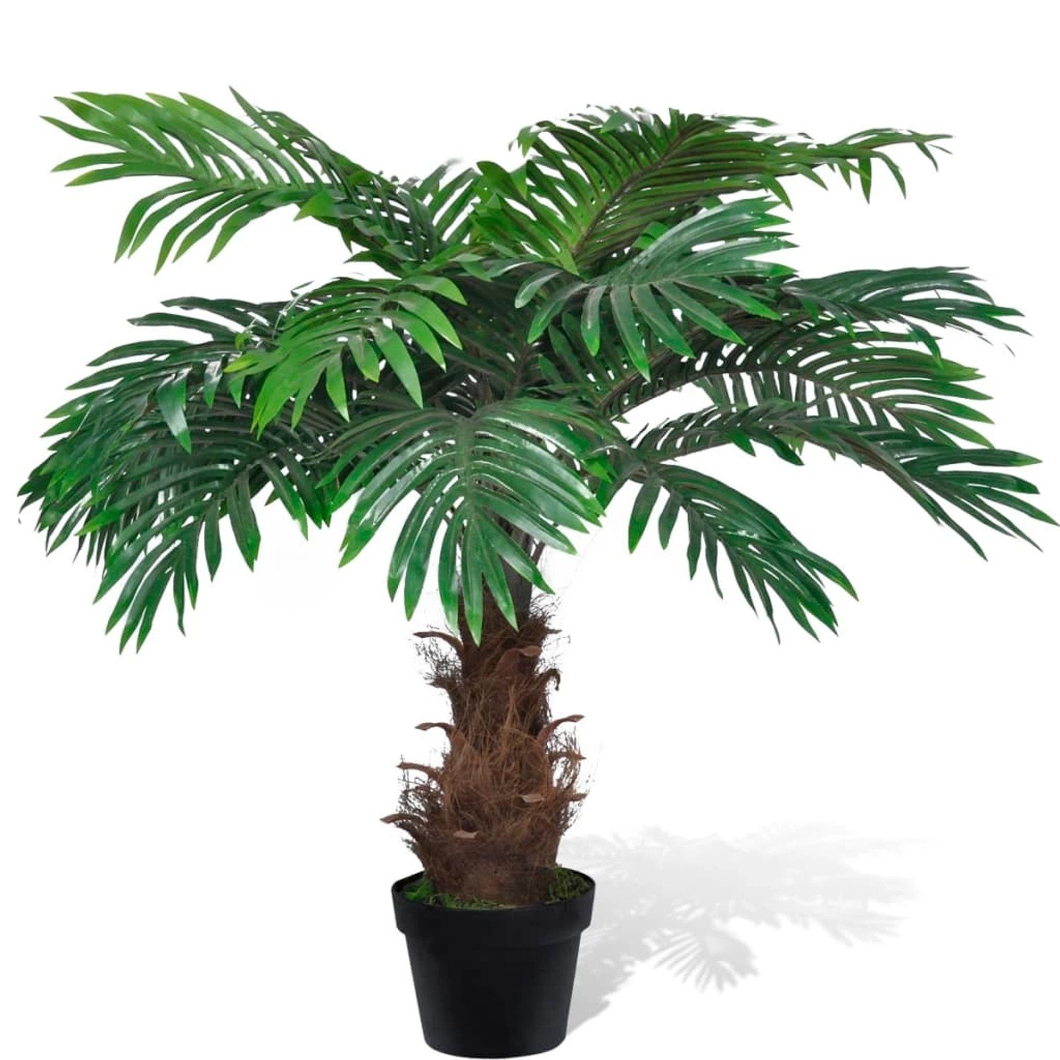 furnicato Naturgetreue Künstliche Cycus-Palme mit Topf 80 cm günstig online kaufen