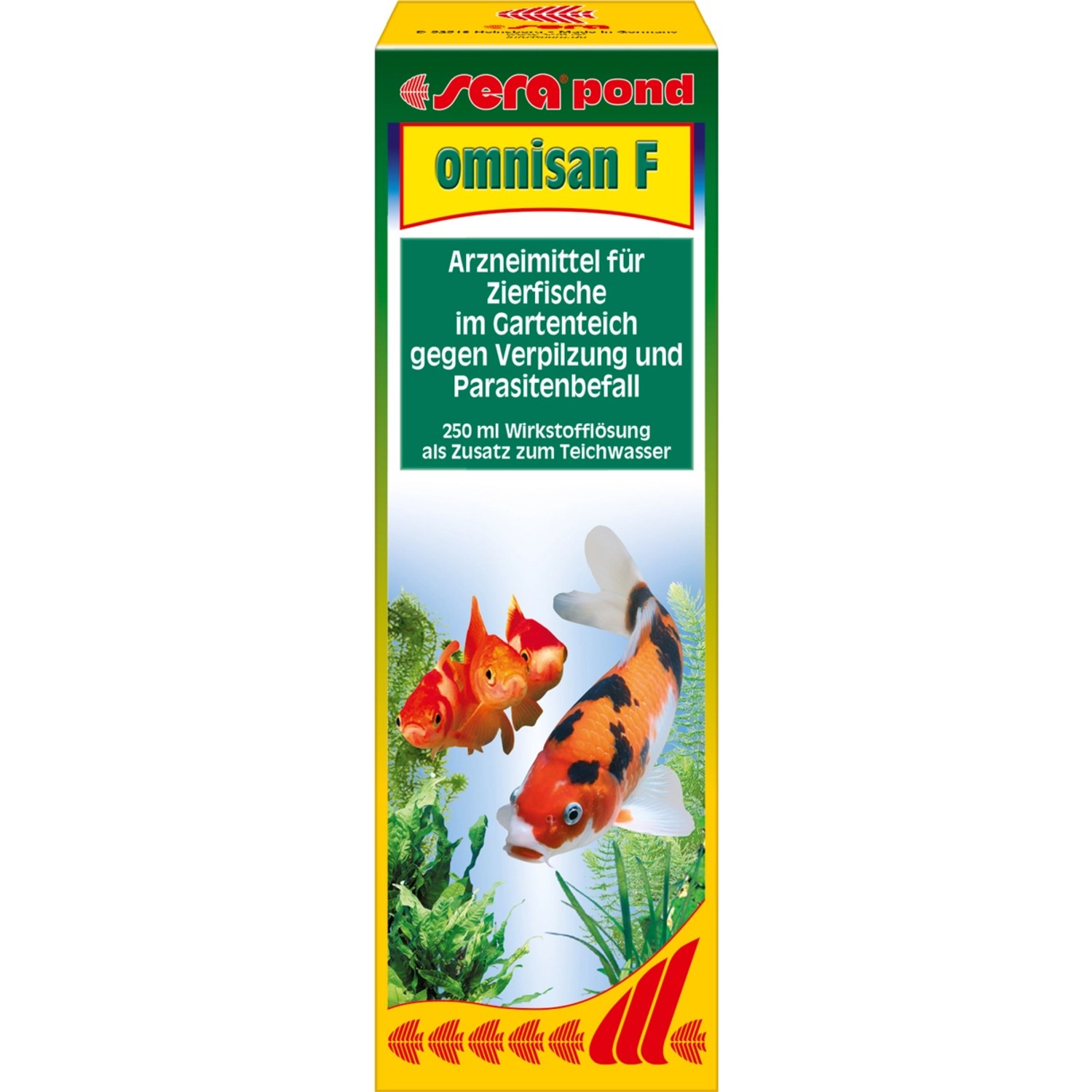 Sera TeichWasseraufbereiter und Arzneimittel Pond Omnisan F 250 ml
