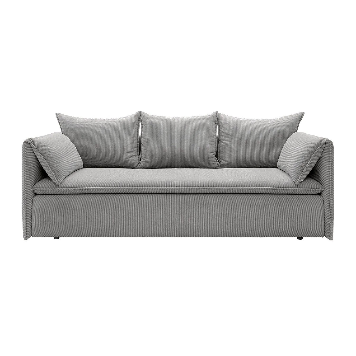 Vente-unique Schlafsofa Teodora Grau 218 cm