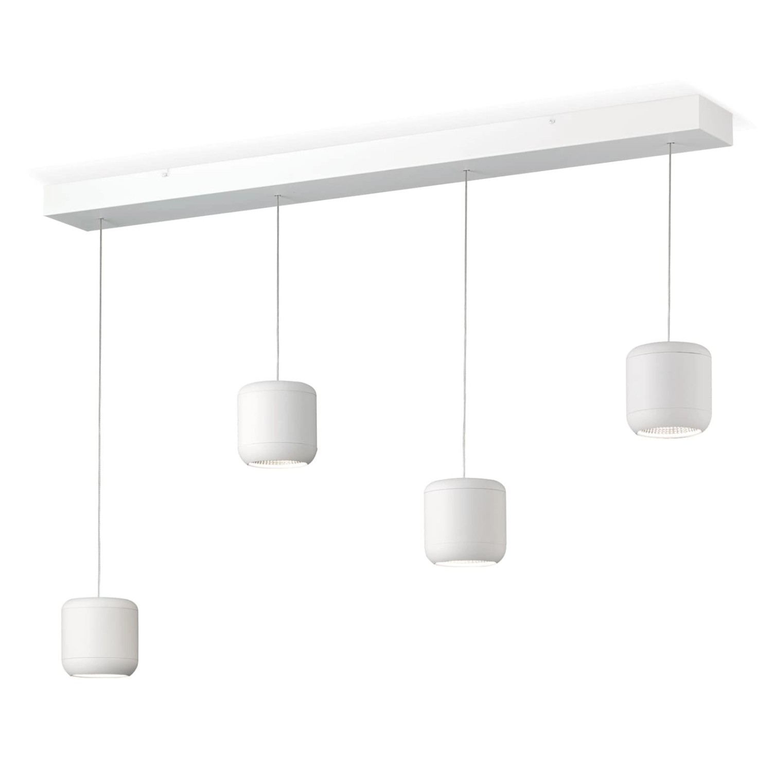 Orion Leuchten LED Hängeleuchte Shuttle 110 cm x 12 cm Weiß 3000K 40W 2600l günstig online kaufen