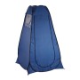 Relaxdays Umkleidezelt Polyester Stahl Blau Selbstaufbauend Witterungsbeständig 190 cm x 120 cm x 120 cm 2 kg
