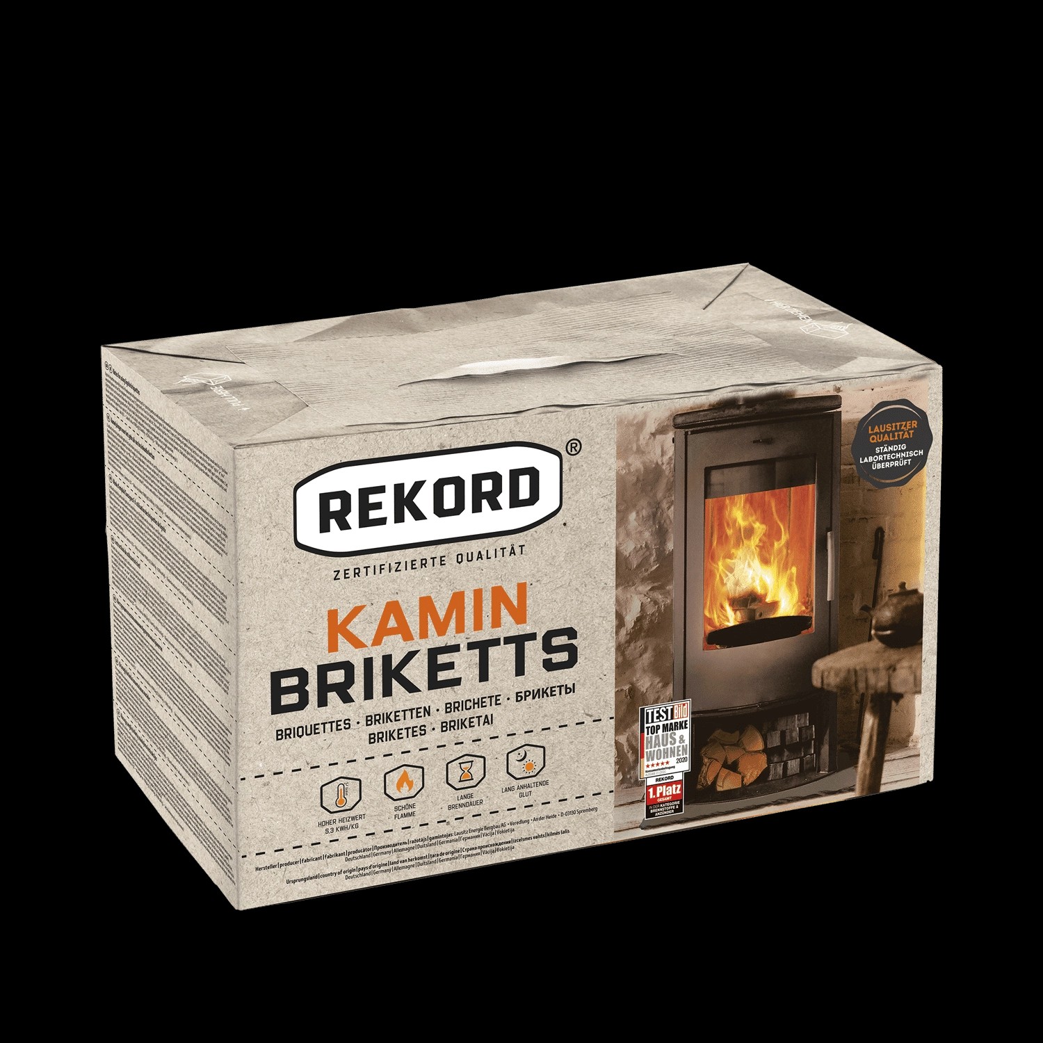 Rekord Braunkohlebriketts 10kg X 90 Paket 900kg Palette Kaufen Bei OBI