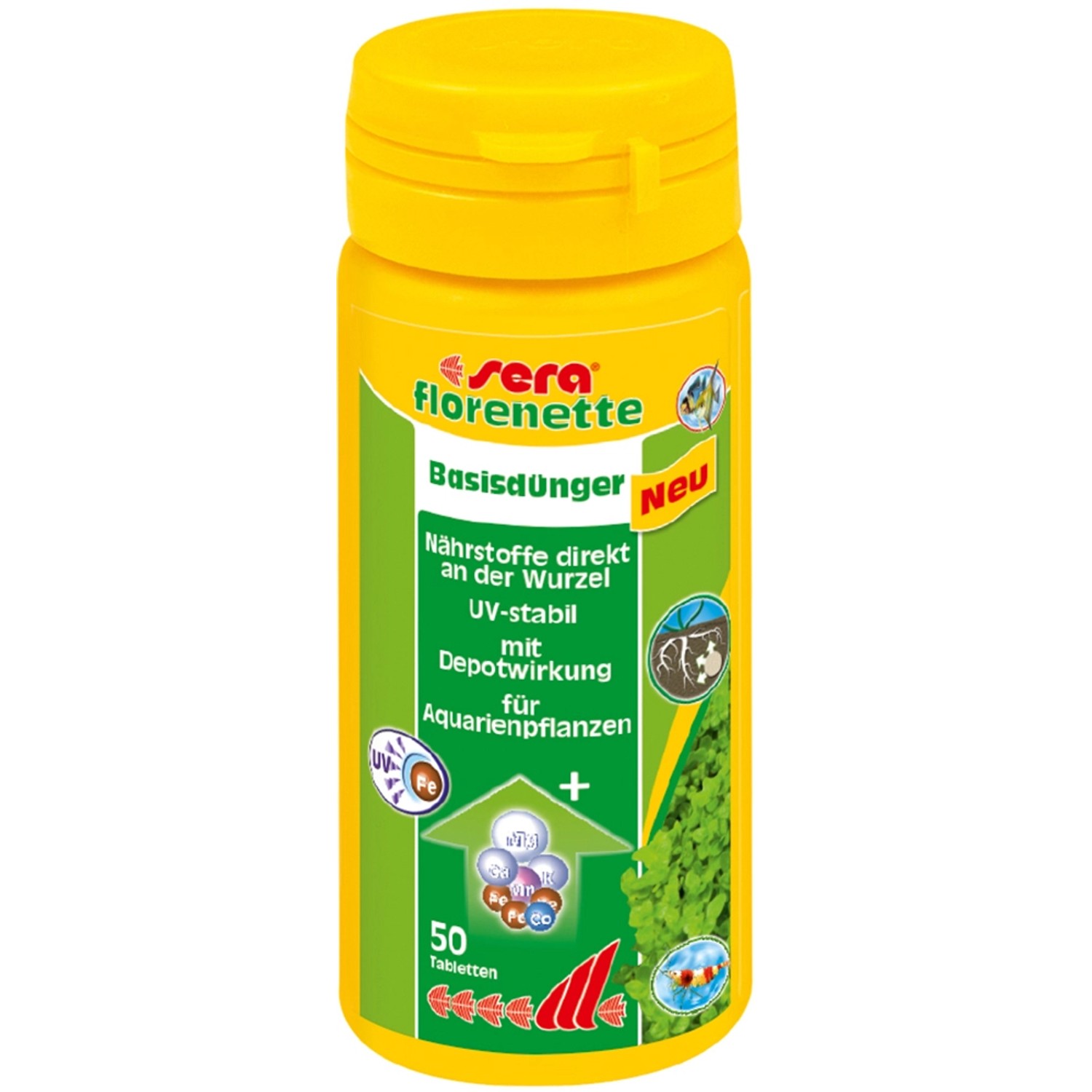 Sera Basisdünger Florenette 50 Tabs (50 ml)