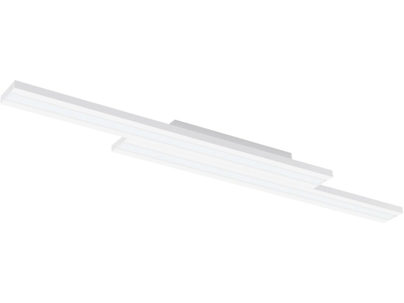 Eglo LED-Deckenleuchte Saliteras-Z 2-flammig Weiß bei kaufen länglich OBI