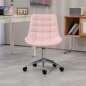 Rosa Svita Micky Kinder Bürostuhl, höhenverstellbarer Schreibtischstuhl mit Rollen.