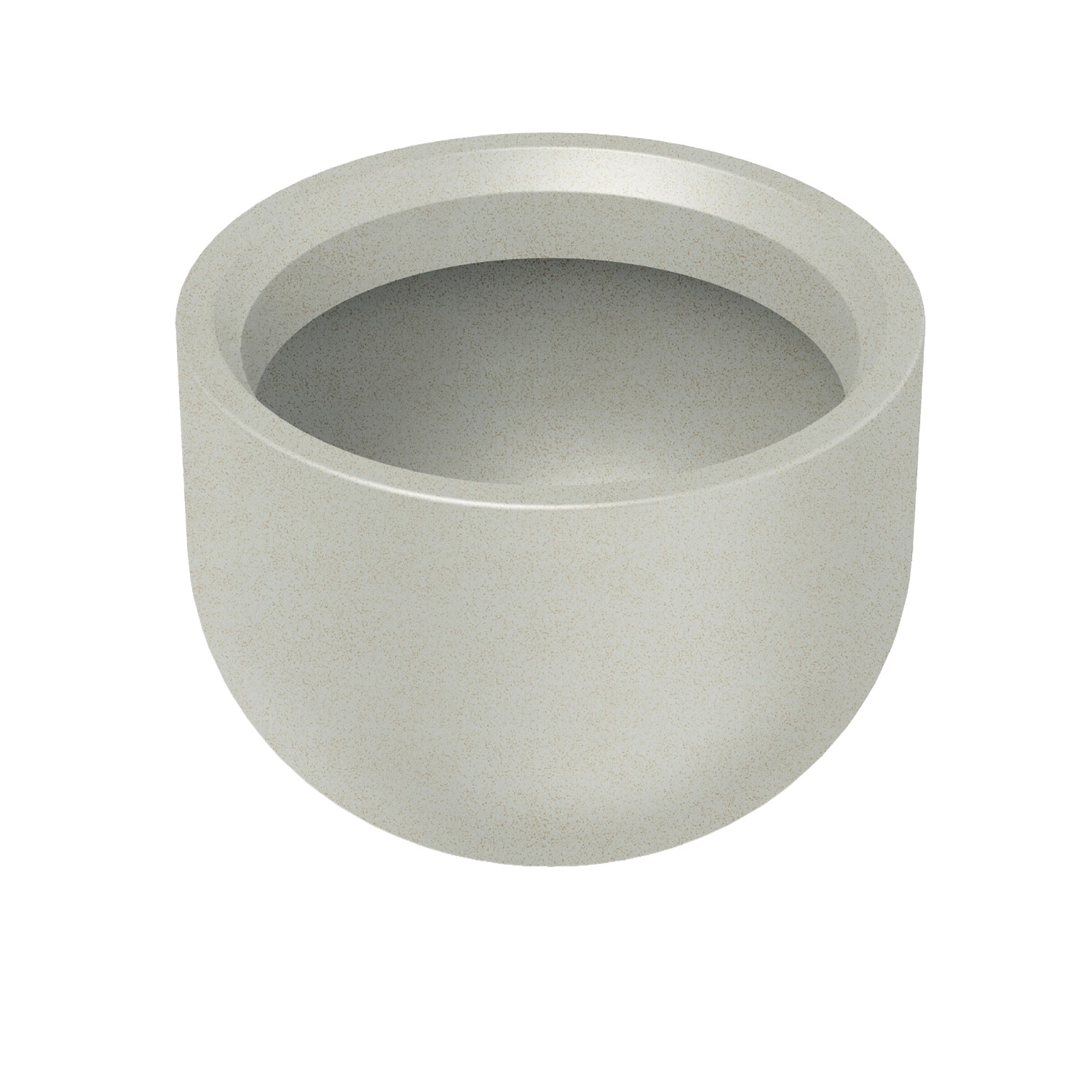 Prosperplast Blumentopf Molta Ø 40 cm x 30 cm Sand