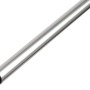 BA-Profil rund, Natur, 15mm Durchmesser, 1mm stark, Aluminium Rohr.