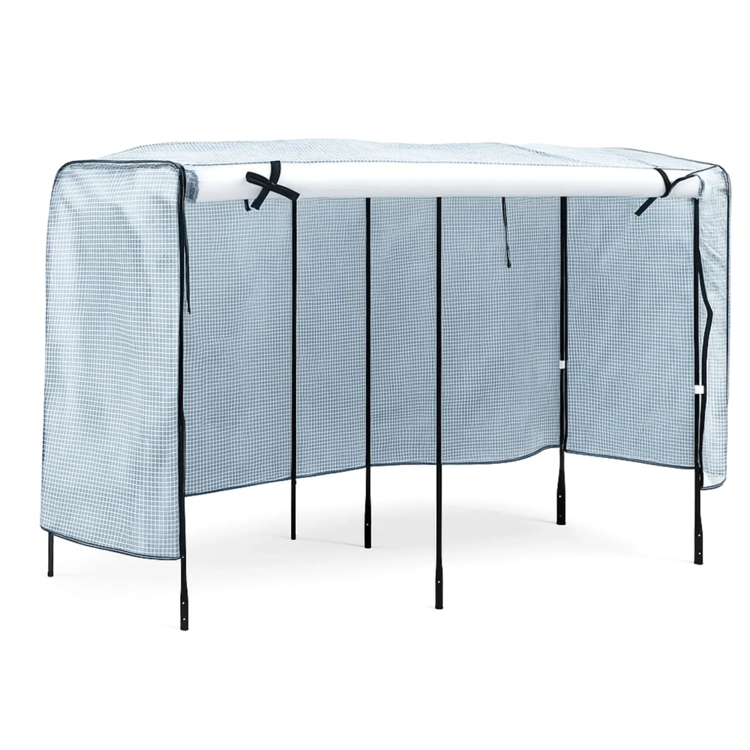 osoltus Gewächshaus zu Cottage BIG SMALL Hochbeet Reißverschluss