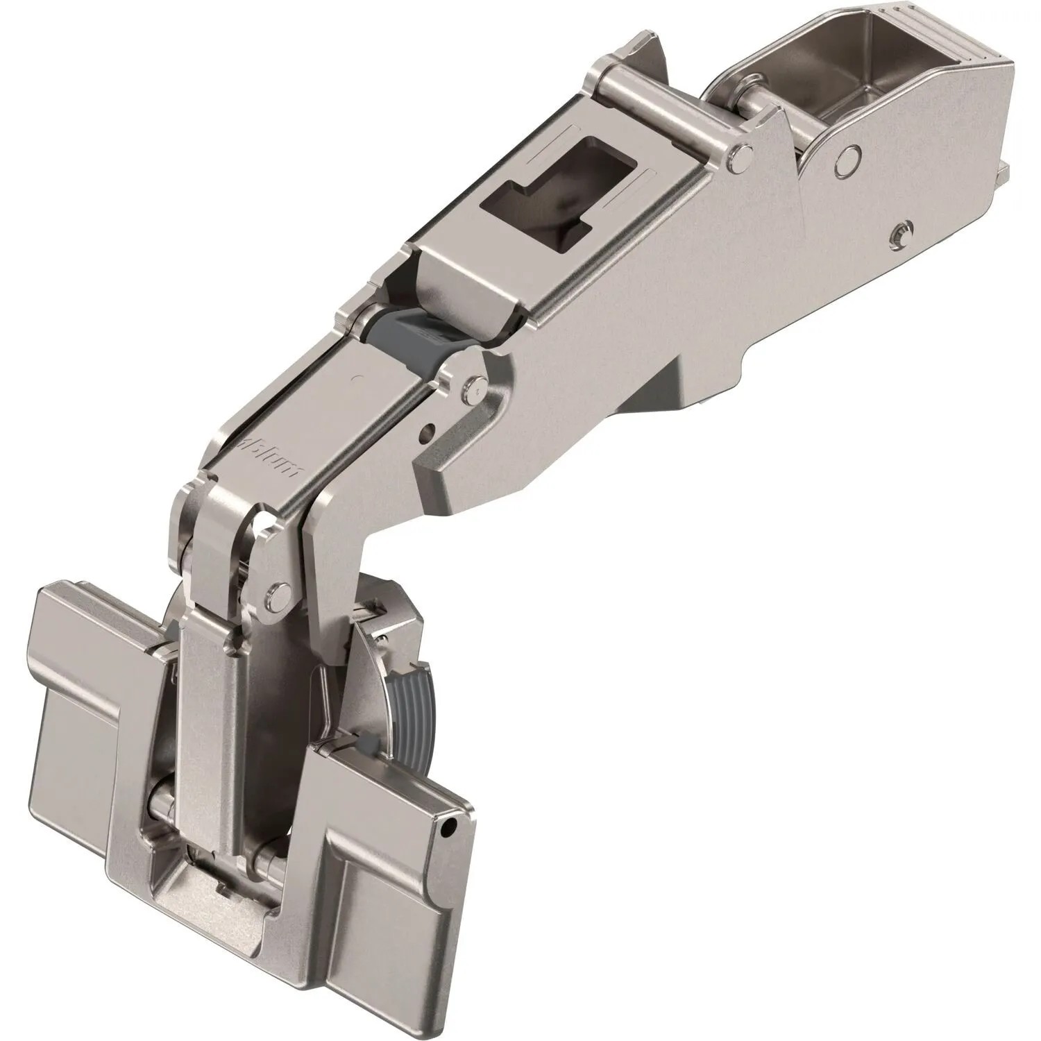 Blum Weitwinkelscharnier Clip Top 170 Grad 9,5mm Gekröpft mit Feder Inserta