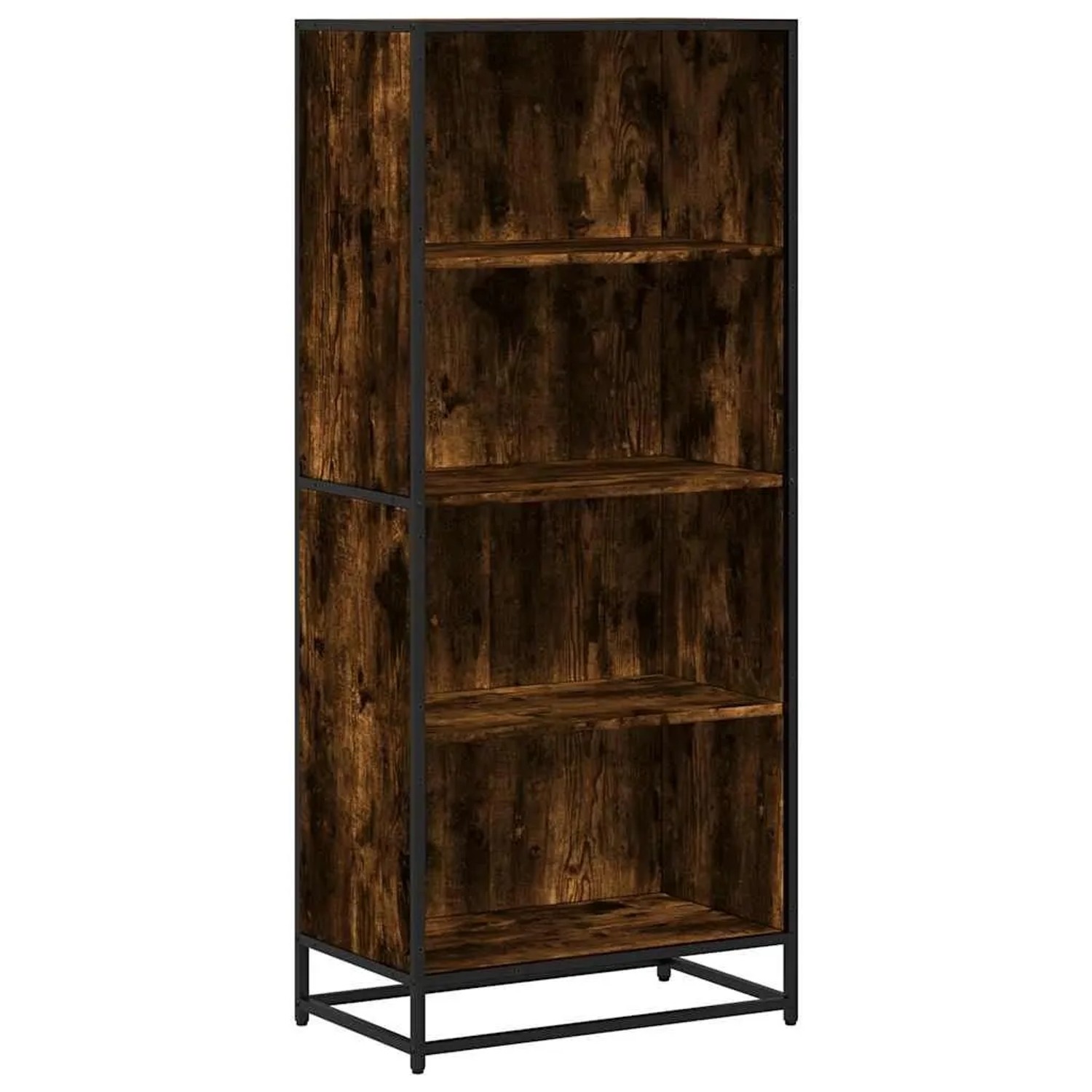 vidaXL Bücherregal Räuchereiche 60x35x139 cm Holzwerkstoff 3300842 günstig online kaufen