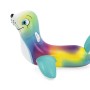 Bestway Schwimmtier Robbe, bunt, 141x110cm, für Badespaß im Pool.