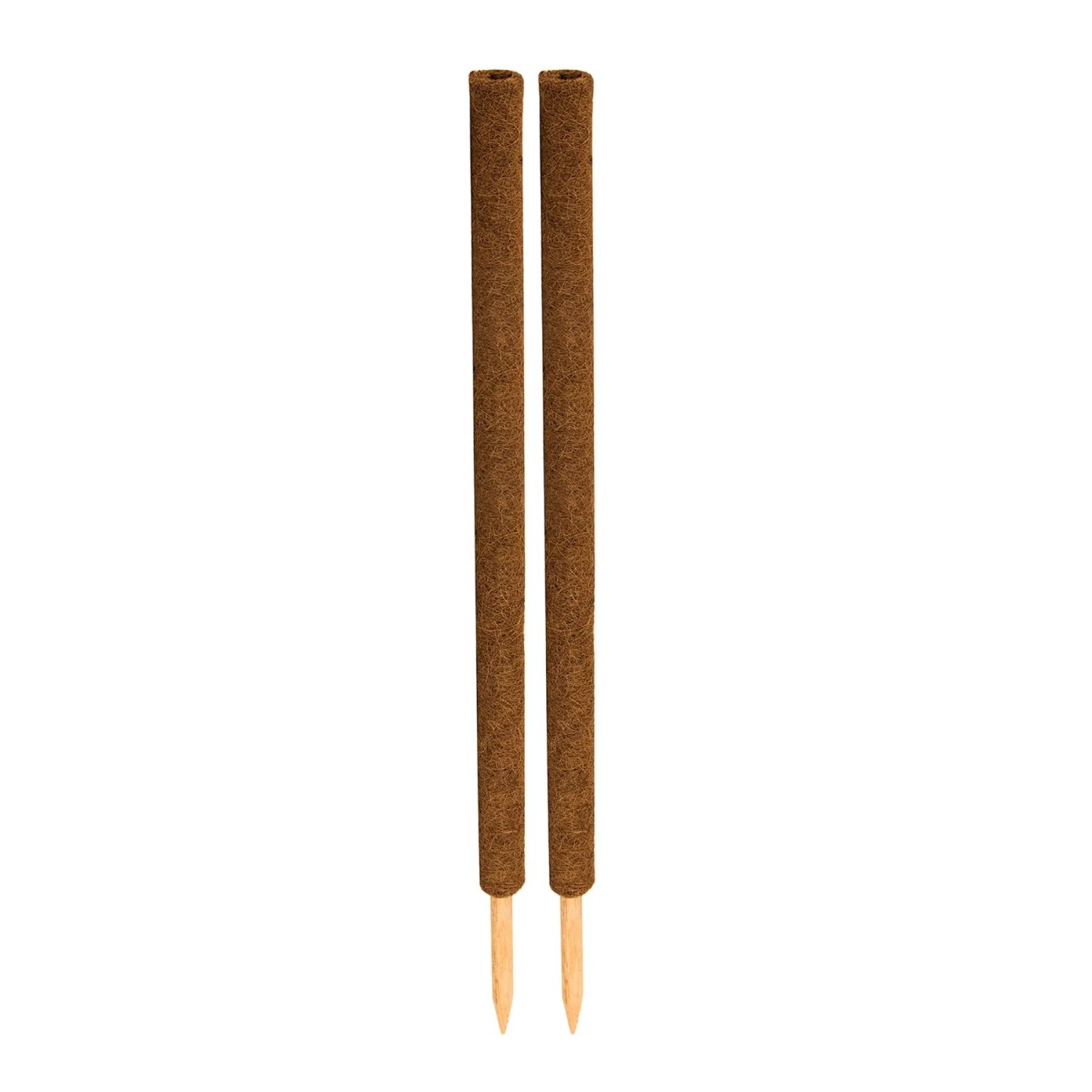 BigDean 4er Set Pflanzstäbe Kokos 110 Cm Monstera Rankhilfe Rankstäbe Pflanzenstäbe Kokosstäbe Verlängerbar_8