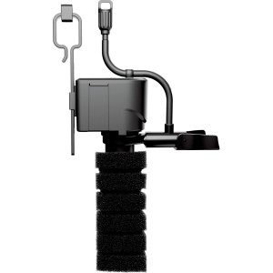 Tetra Aquarienfilter FilterJet 600, Innenfilter für Aquarien mit Filterschwamm und Zubehör.