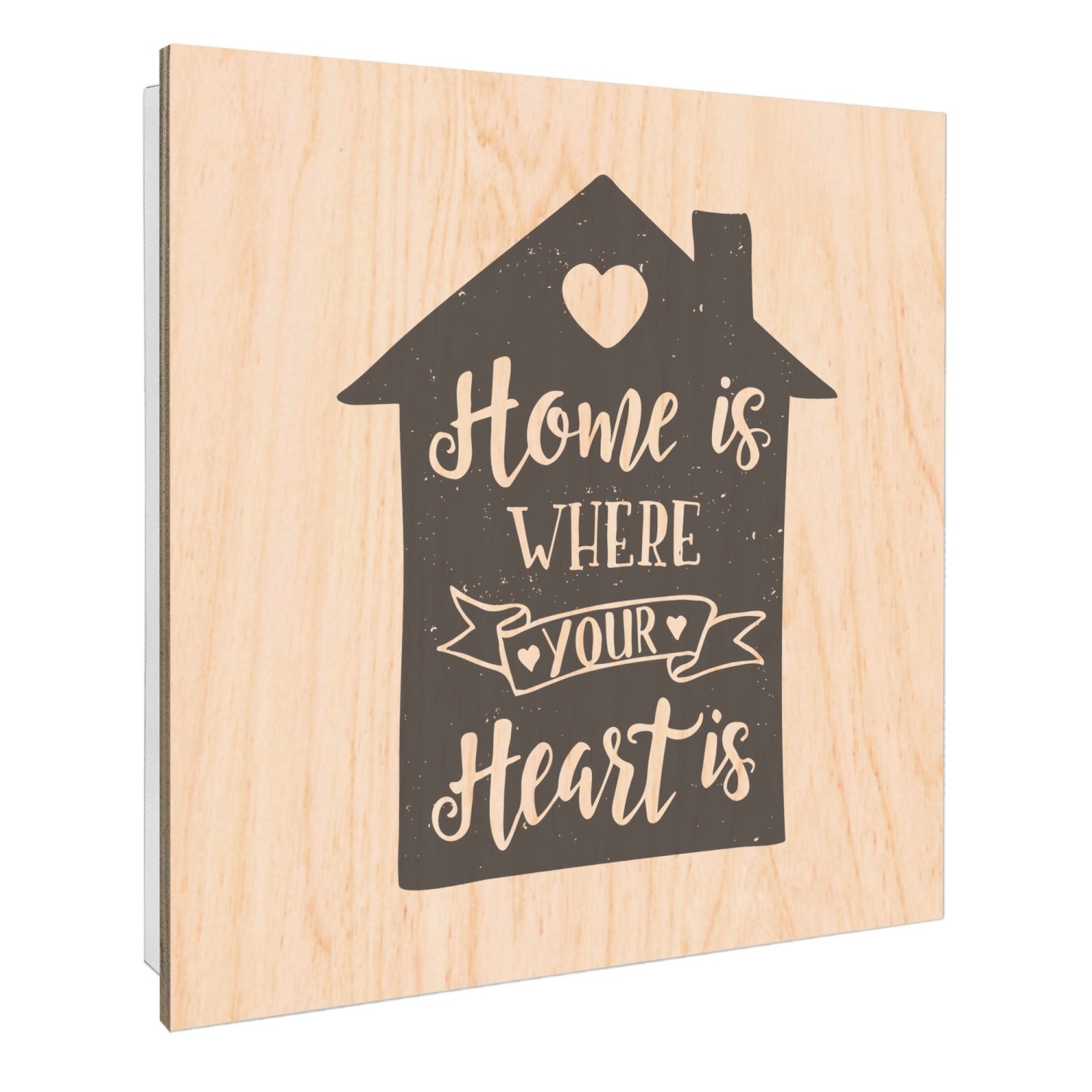 Banjado Großer Schlüsselbox Holz 30x30cm Weiß Scharnier Rechts 50 Haken Sch günstig online kaufen