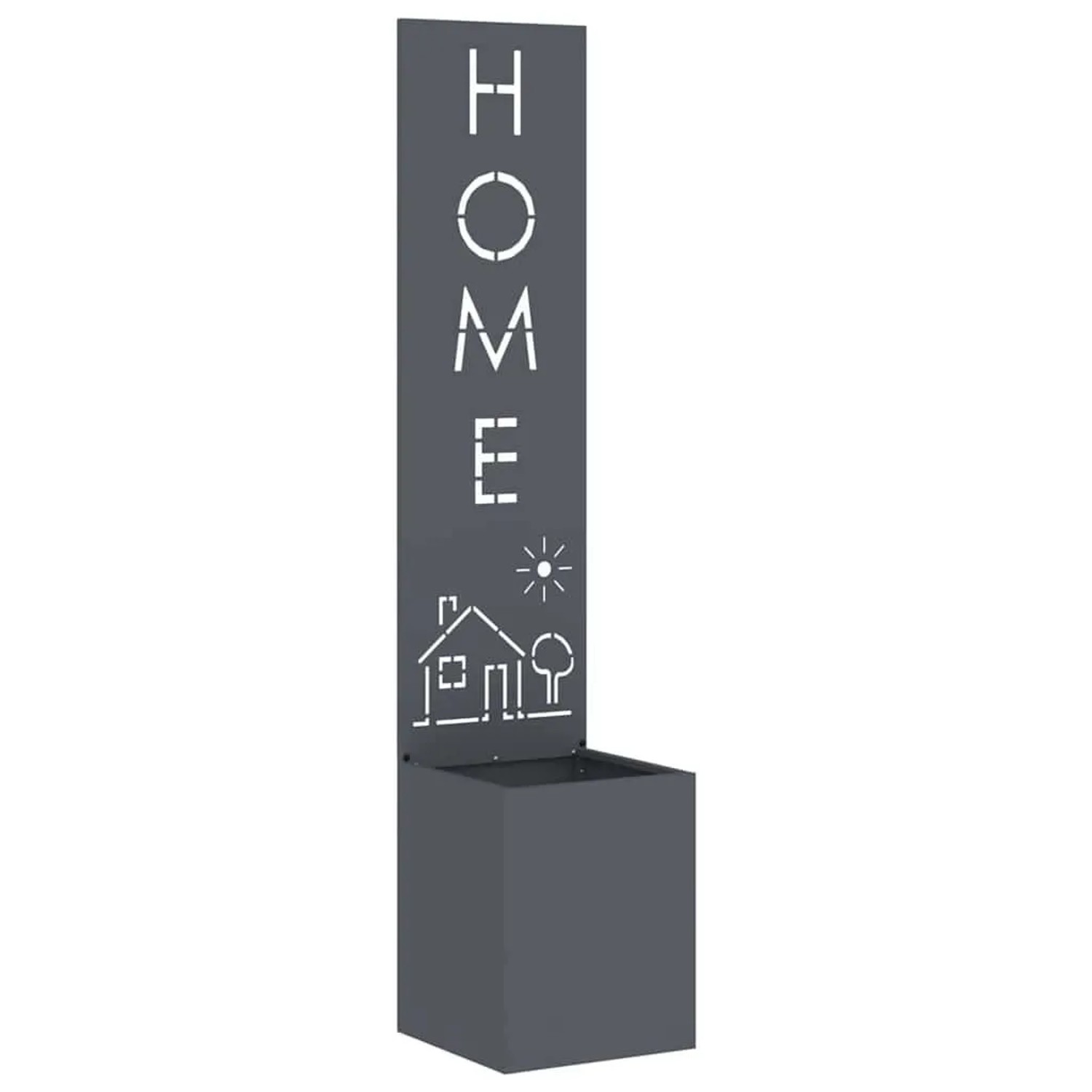 vidaXL Garten Sichtschutz-Leinwand Anthrazit 32 x 32 x 150 cm 876422