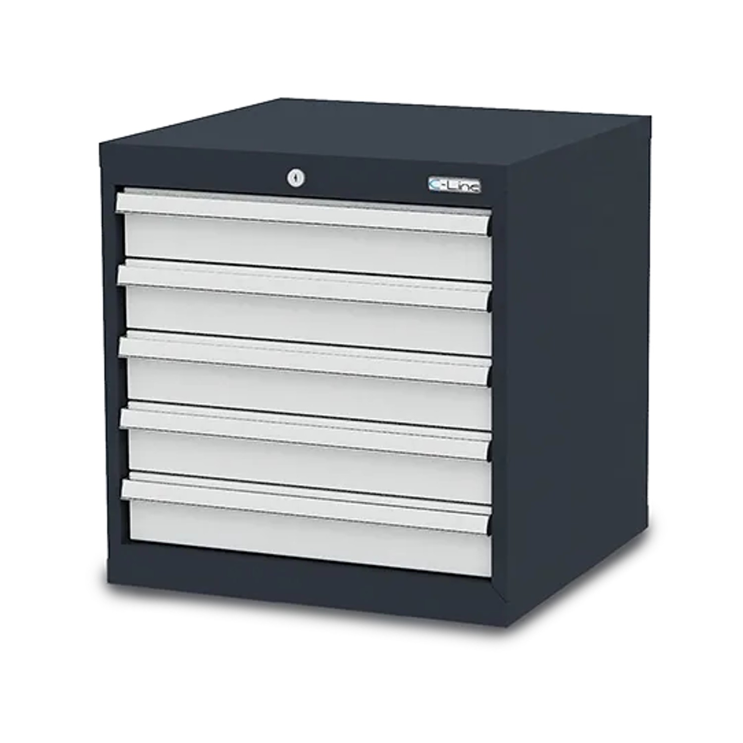 Simplaflex Schubladenschrank mit 5 Schubladen BxTxH 600 x 575 x 620 mm