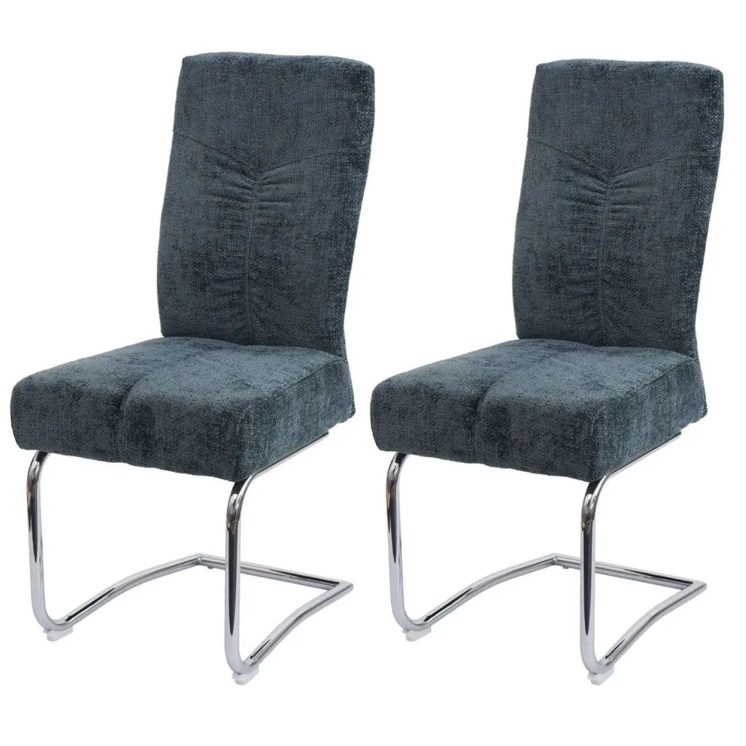 MCW Esszimmerstuhl G56 2er Set Blau-Grün