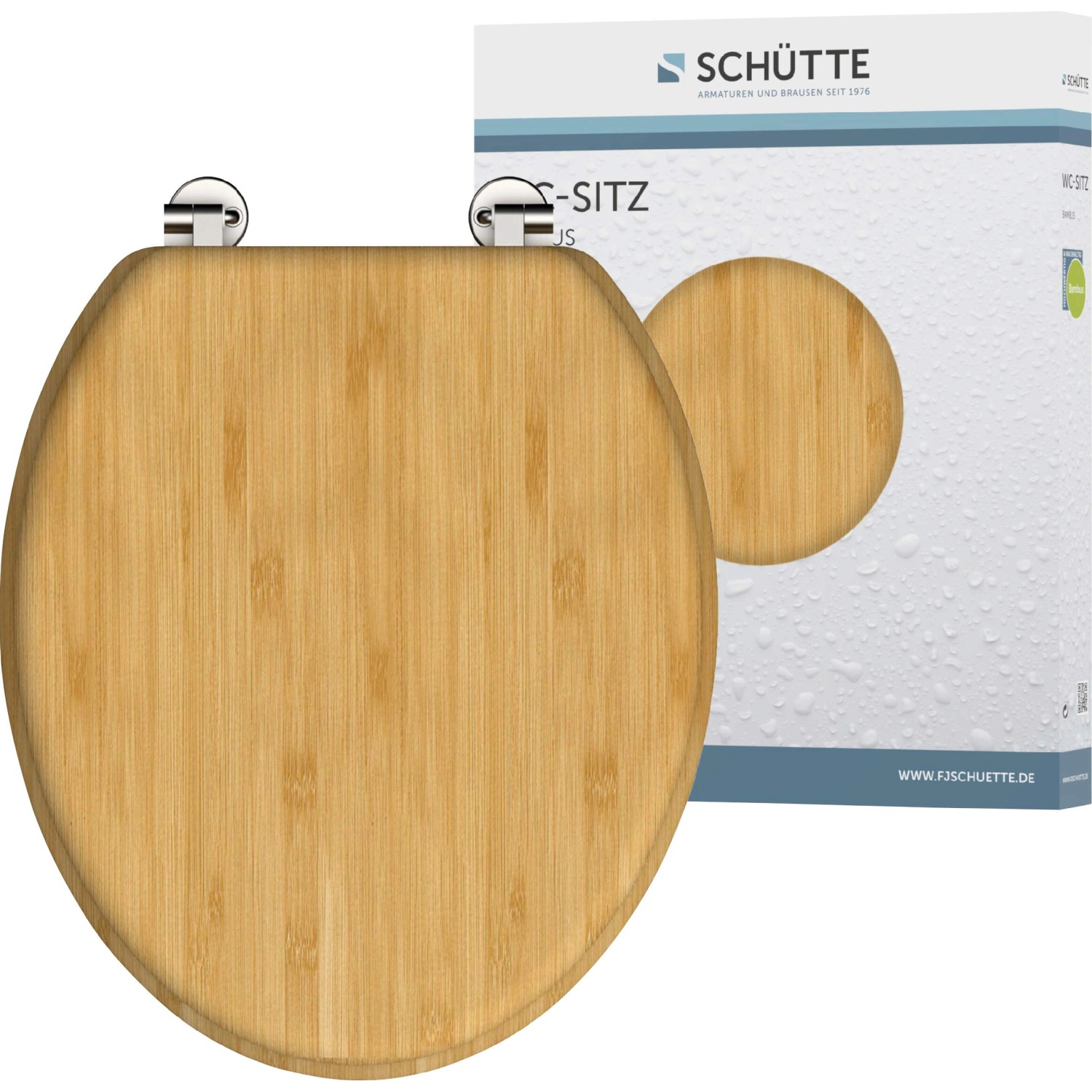 Schütte Bambus WC-Sitz Natural Bamboo günstig online kaufen