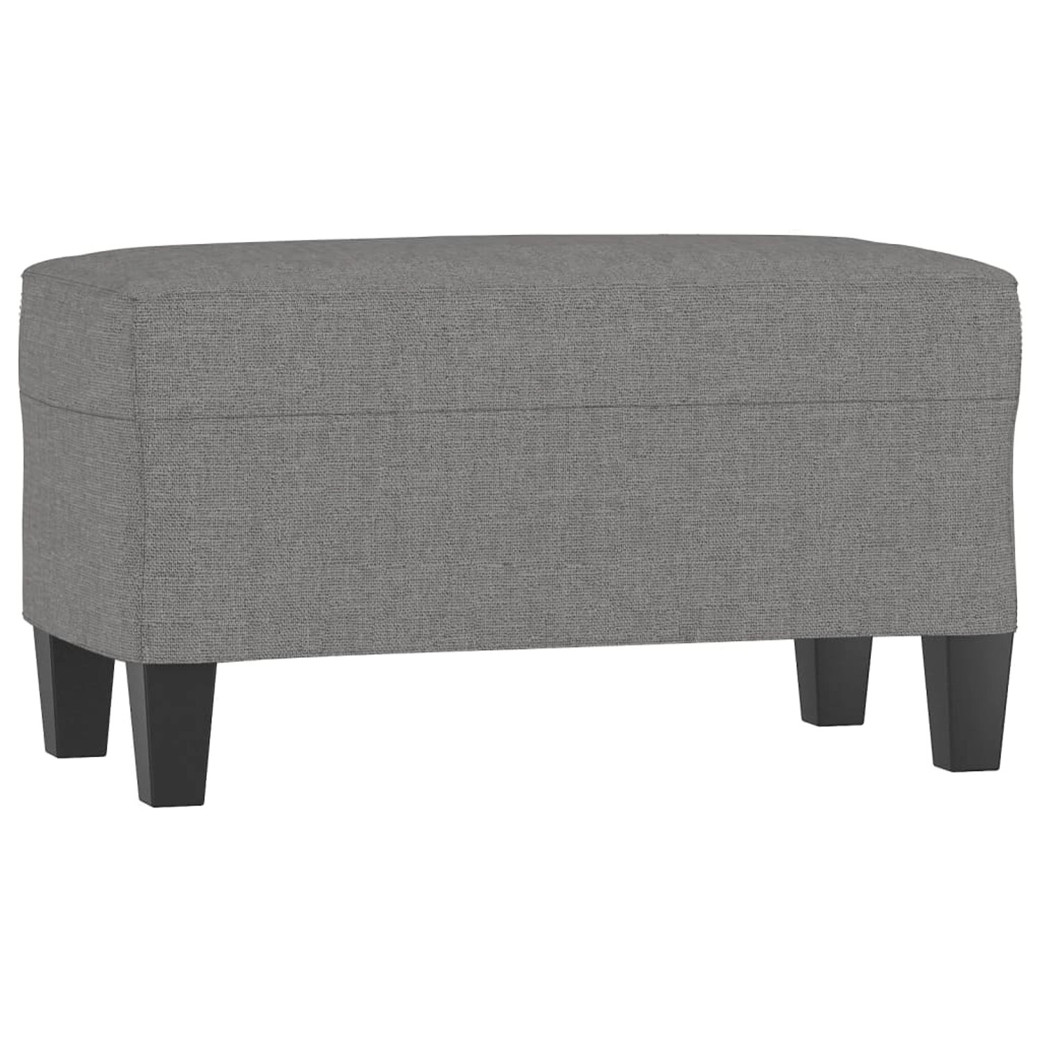 vidaXL Sitzbank Dunkelgrau 70x35x41 cm Stoff 349432