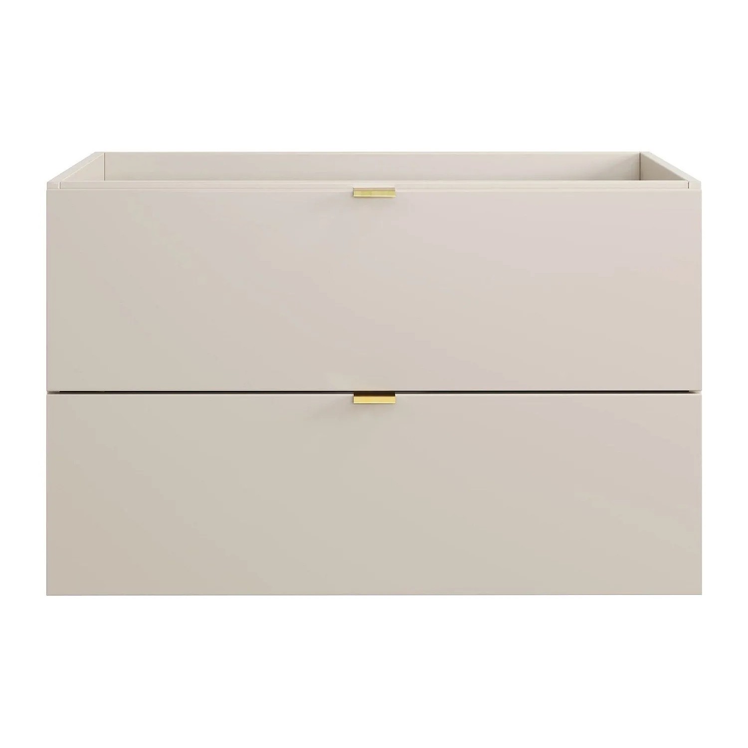 Vente-unique Waschbeckenunterschrank Lavena Beige 80 cm