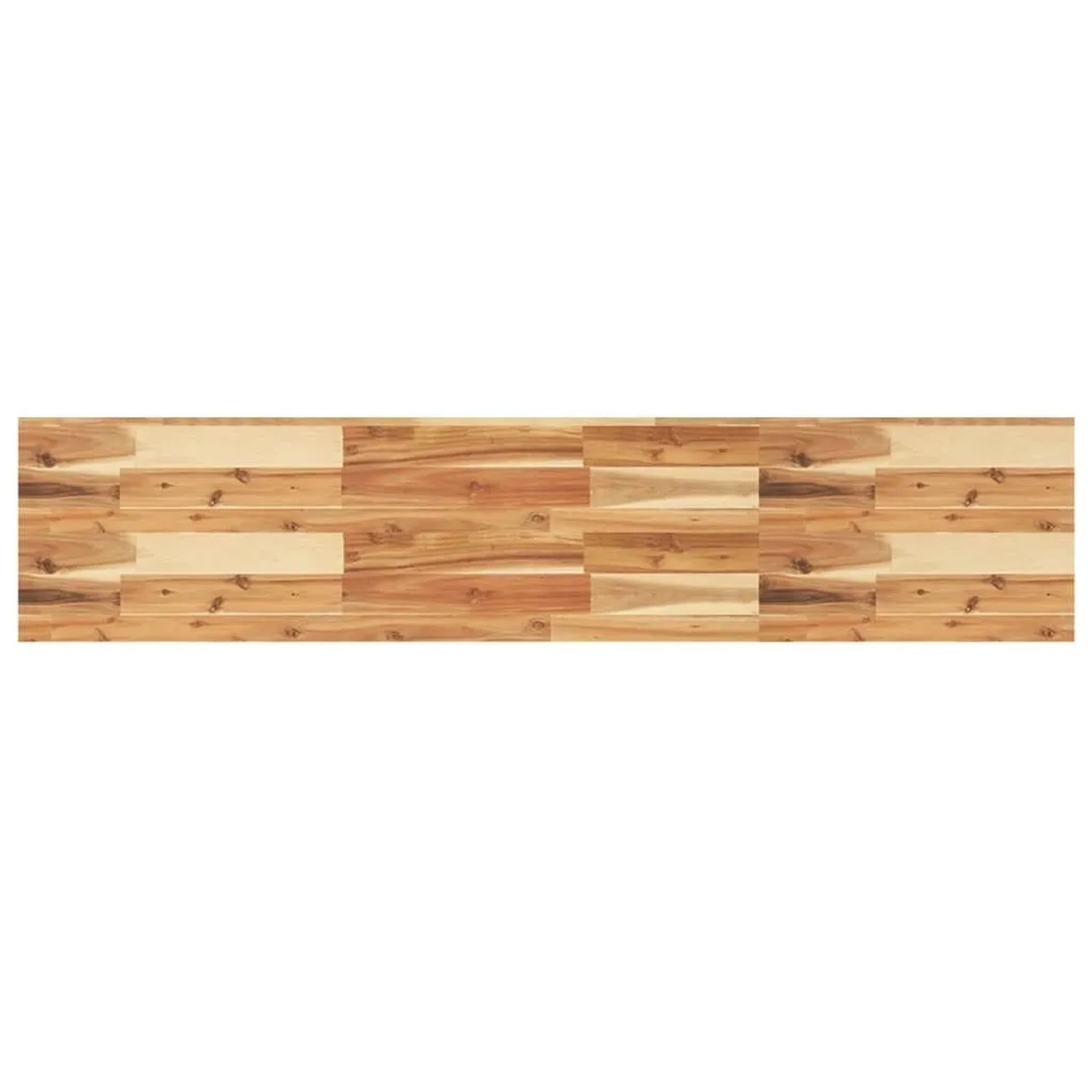 vidaXL Tischplatte 160x30x4 cm Rechteckig Massivholz Akazie 4008845