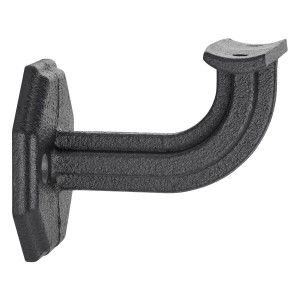 SOTECH Handlaufhalter RUSTICAL Schwarz Höhe 67 mm Ausladung 67,5 mm für Handläufe mit Ø 45 mm