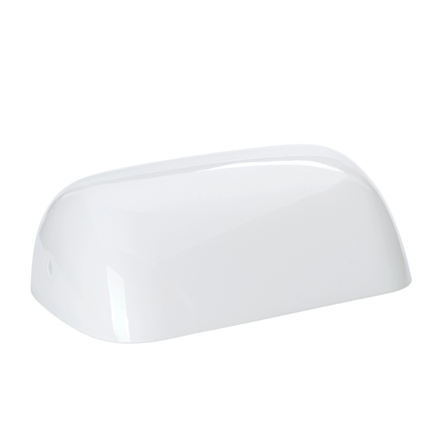 Orion Lightstyle Ersatzglas Lampenschirm Bankerlampe 6 x 22,5 x 13,5 cm Wei günstig online kaufen