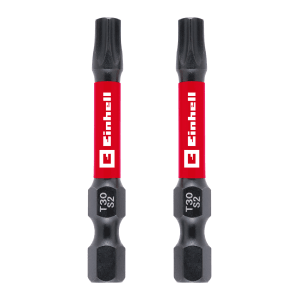 Einhell Impact Bit-Set, 2-teilig, T30, 50 mm. Schraubendreher-Bits aus robustem Stahl.