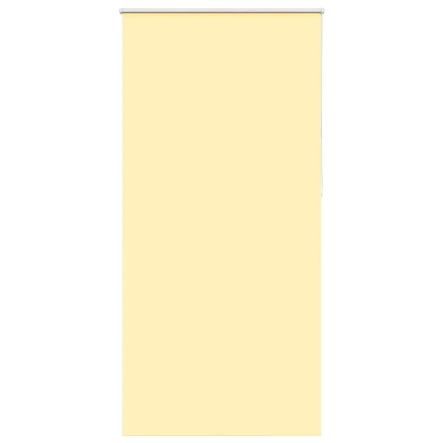 vidaXL Verdunkelungsrollo Gelb 105x210cm Stoffbreite 100,7cm Polyester 4012 günstig online kaufen