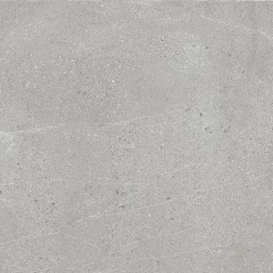 Feinsteinzeug Terrassenplatte Forma Grigio, 60x60 cm, graue Optik.