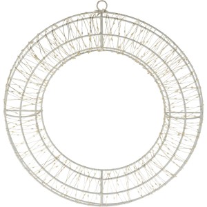 LED-Dekoleuchte Reif, Ø 50 cm, für stimmungsvolle Außen-Dekoration.