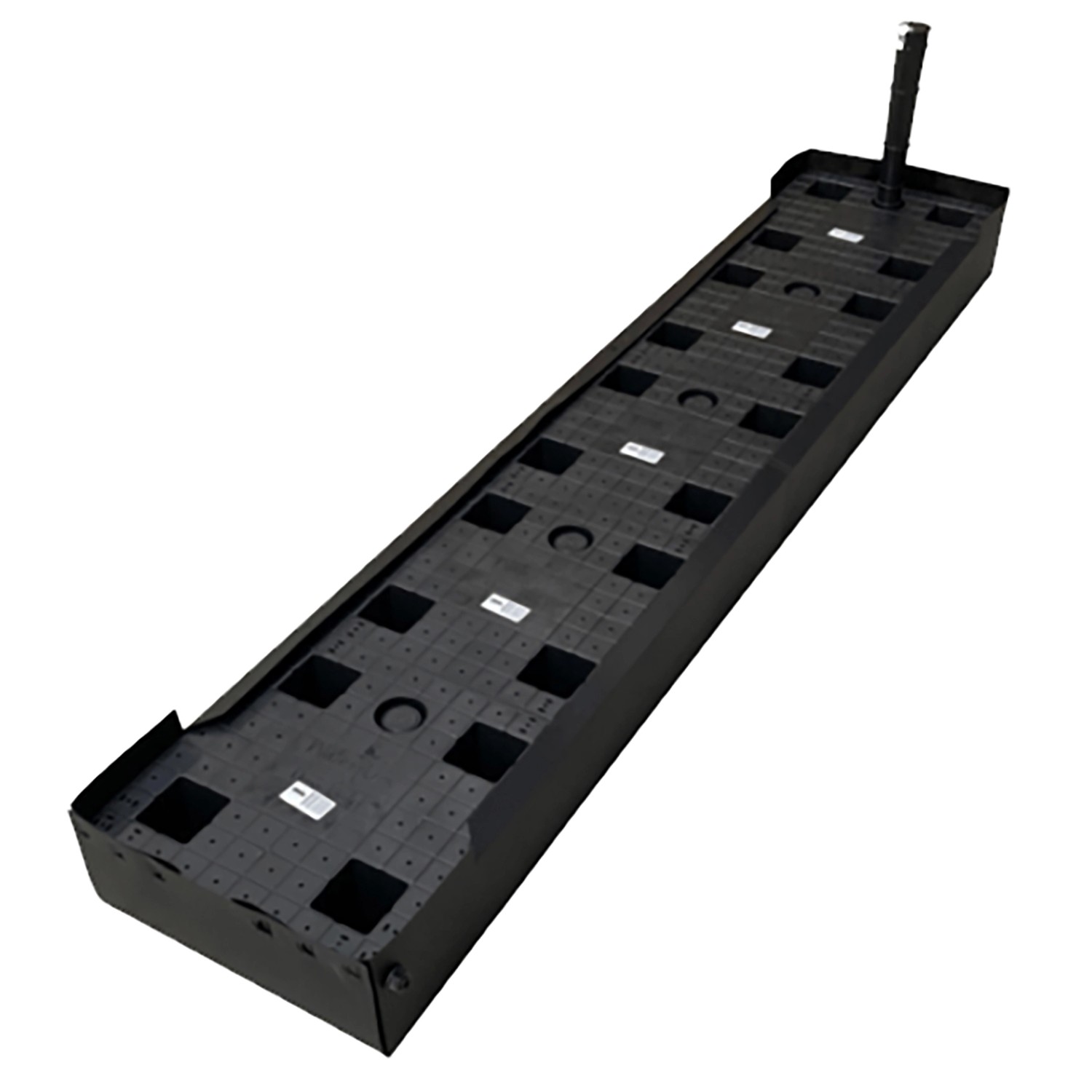 WaterUps Bewässerungstank 200 cm x 40 cm Schwarz